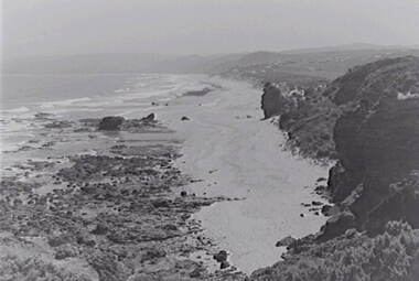 Negative - Beach - Rocks, Allan Doney, 1950 -1970