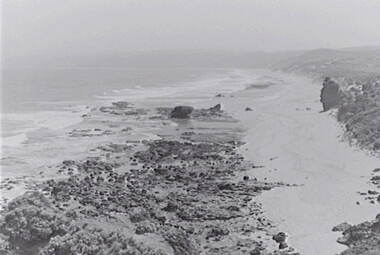 Negative - Beach - Rocks, Allan Doney, 1950 -1970