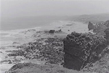 Negative - Beach - Rocks, Allan Doney, 1950 -1970