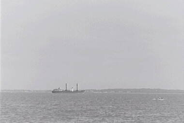 Negative - Ocean - Ship - Coastline, Allan Doney, 1950 -1970