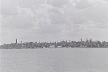 Negative - Coastline - Lighthouse - Pier - Buildings, Allan Doney, 1950 -1970