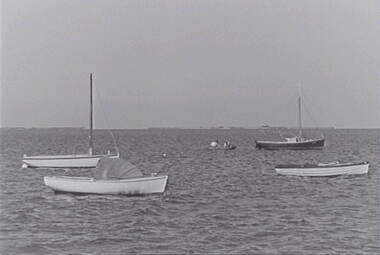 Negative - Ocean - Boats - Fishing - Coastline, Allan Doney, 1950 -1970