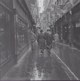 Negative - Melbourne - Street - Buildings, Allan Doney, 1950 -1970