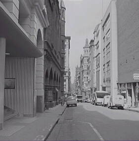 Negative - Melbourne - Street - Buildings - Coffee Lounge, Allan Doney, 1950 -1970