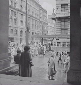 Negative - Melbourne - Street - Buildings, Allan Doney, 1950 -1970