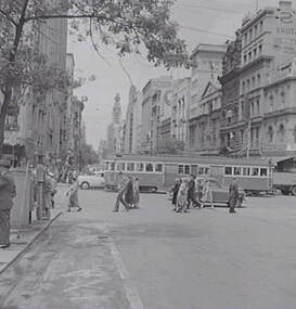Negative - Melbourne - Street - Buildings - Fayrefield Hays, Allan Doney, 1950 -1970