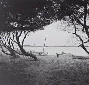 Negative - Indented Heads - Beach - Boats - Pier, Allan Doney, 1950 -1970