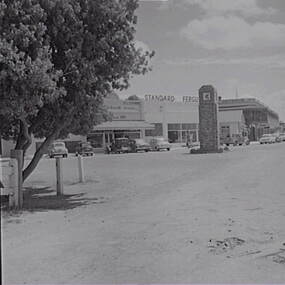 Negative - Tatura - Street - Clock - Criterion Hotel - Ellis Grocer, Allan Doney, 1950 -1970