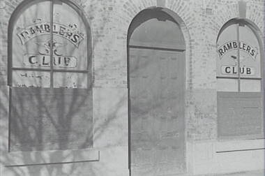 Negative - Howard Place Bendigo - Ramblers Club, Allan Doney, 1950 -1970
