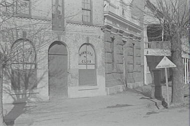 Negative - Howard Place Bendigo - Ramblers Club, Allan Doney, 1950 -1970