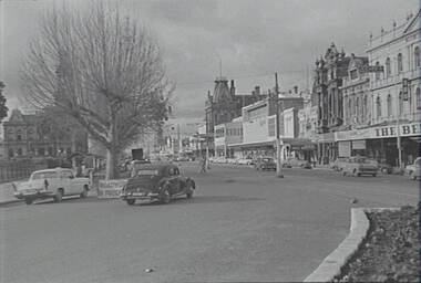 Negative - Pall Mall Bendigo - Beehive - Shamrock Hotel Bendigo - Post Office, Allan Doney, 1950 -1970
