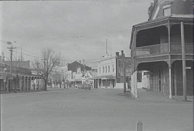 Negative - High Street Bendigo - YWCA, Allan Doney, 1950 -1970