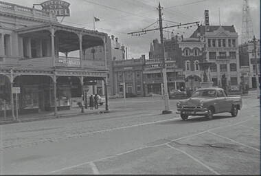 Negative - City Club Hotel - Kozy Korner Cafe - Alexandra Fountain Bendigo - View Point, Allan Doney, 1950 -1970
