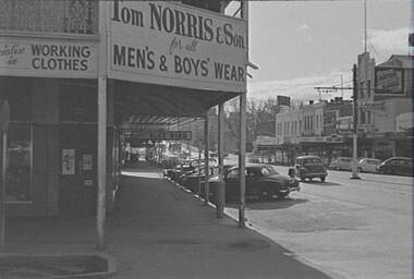 Negative - Norris and Sons - Mitchell Street Bendigo, Allan Doney, 1950 -1970