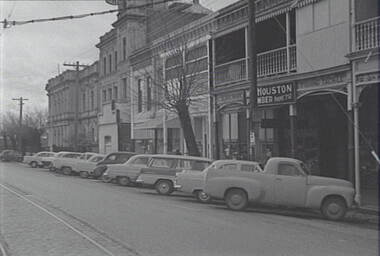 Negative - McCrae Street Bendigo - Businesses - Plumber, Allan Doney, 1950 -1970