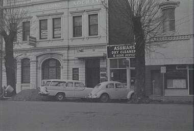Negative - Bull Street Bendigo - Land and Building Society, Allan Doney, 1950 -1970