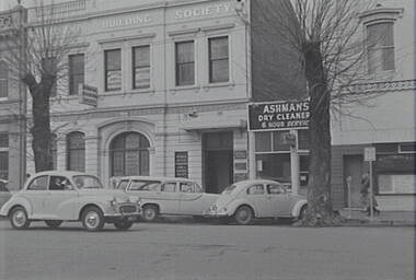 Negative - Bull Street Bendigo - Land and Building Society, Allan Doney, 1950 -1970