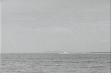Negative - Point Lonsdale - Coastline - Ocean - Ship, Allan Doney, 1950 -1970