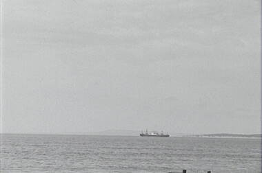 Negative - Point Lonsdale - Coastline - Ocean - Ship, Allan Doney, 1950 -1970