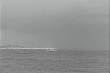Negative - Point Lonsdale - Coastline - Ocean - Ship, Allan Doney, 1950 -1970