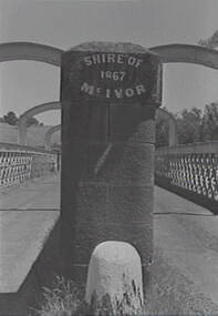 Negative - Bridge - Shire of Metrical/McIvor, Allan Doney, 1950 -1970