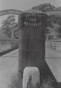 Negative - Bridge - Shire of Metrical/McIvor, Allan Doney, 1950 -1970