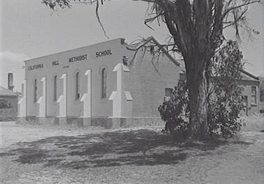 Negative - Church - California Hill Methodist School Bendigo, Allan Doney, 1950 -1970
