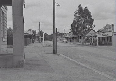 Negative - Town - Street - Businesses - Williams Cash Butcher, Allan Doney, 1950 -1970