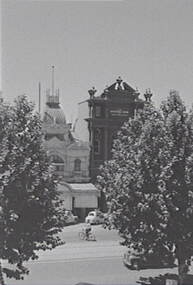 Negative - Bendigo Arcade - National Bank, Allan Doney, 1950 -1970
