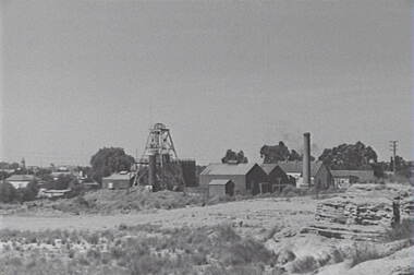 Negative - Mine - Buildings - Poppethead - Sand Hills - Rocks, Allan Doney, 1950 -1970
