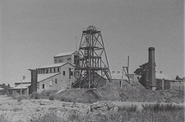 Negative - Mine - Buildings - Poppethead - Sand Hills, Allan Doney, 1950 -1970