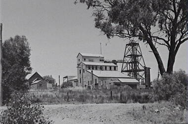 Negative - Mine - Buildings - Poppethead, Allan Doney, 1950 -1970