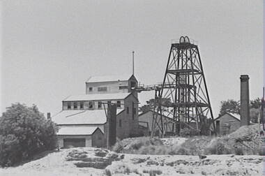 Negative - Mine - Buildings - Poppethead - Sand Hills - Rocks, Allan Doney, 1950 -1970