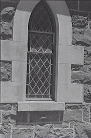 Negative - Bendigo Church - Window, Allan Doney, 1950 -1970