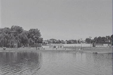 Negative - Bendigo Baths, Allan Doney, 1950 -1970