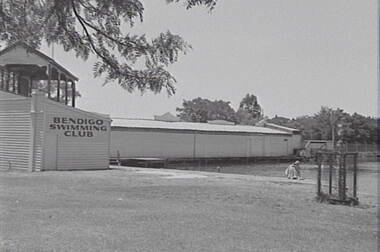 Negative - Bendigo Baths - Bendigo Swimming Club, Allan Doney, 1950 -1970