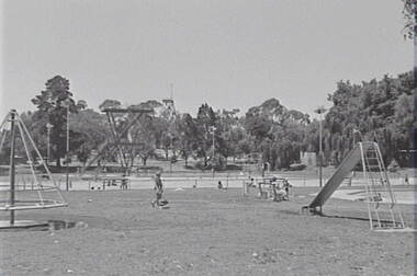 Negative - Olympic Swimming Pool - Playground Equipment, Allan Doney, 1950 -1970