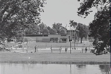 Negative - Olympic Swimming Pool - Bendigo Baths, Allan Doney, 1950 -1970
