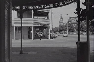 Negative - Pall Mall - Court House Hotel - Law Courts Bendigo - Post Office, Allan Doney, 1950 -1970