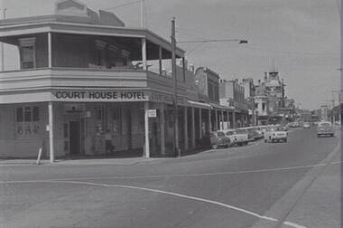 Negative - Pall Mall - Court House Hotel Bendigo, Allan Doney, 1950 -1970