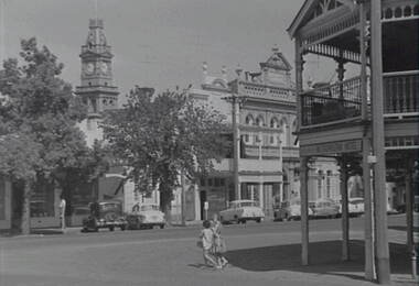 Negative - Bull Street Bendigo - Metropolitan Hotel - London House - Beckett Chambers, Allan Doney, 1950 -1970