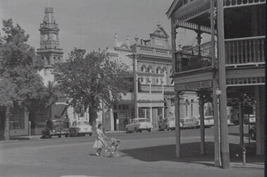 Negative - Bull Street Bendigo - Metropolitan Hotel - London House - Beckett Chambers, Allan Doney, 1950 -1970