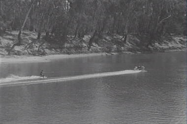 Negative - River - Water skiing, Allan Doney, 1950 -1970