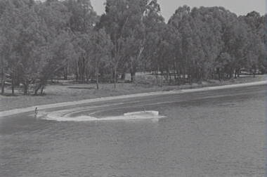 Negative - River - Water skiing, Allan Doney, 1950 -1970