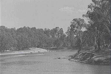 Negative - River - Water skiing, Allan Doney, 1950 -1970