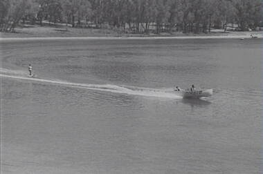 Negative - River - Water skiing, Allan Doney, 1950 -1970