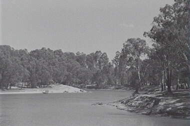 Negative - River - Water skiing, Allan Doney, 1950 -1970