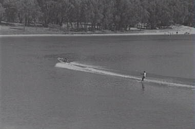 Negative - River - Water skiing, Allan Doney, 1950 -1970