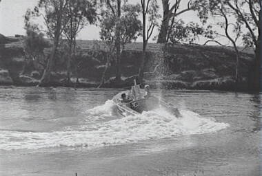 Negative - River - Water skiing, Allan Doney, 1950 -1970