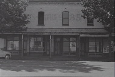 Negative - High Street Bendigo - Businesses - Upholsters, Allan Doney, 1950 -1970